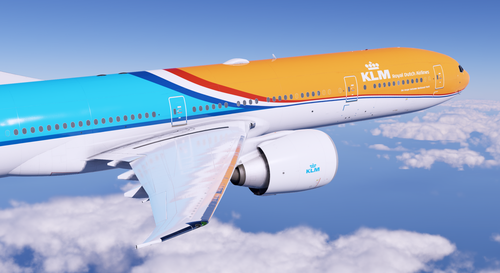 KLM Livery Pack PH-BVA & PH-BVW 777-300ER - 8K and 4K