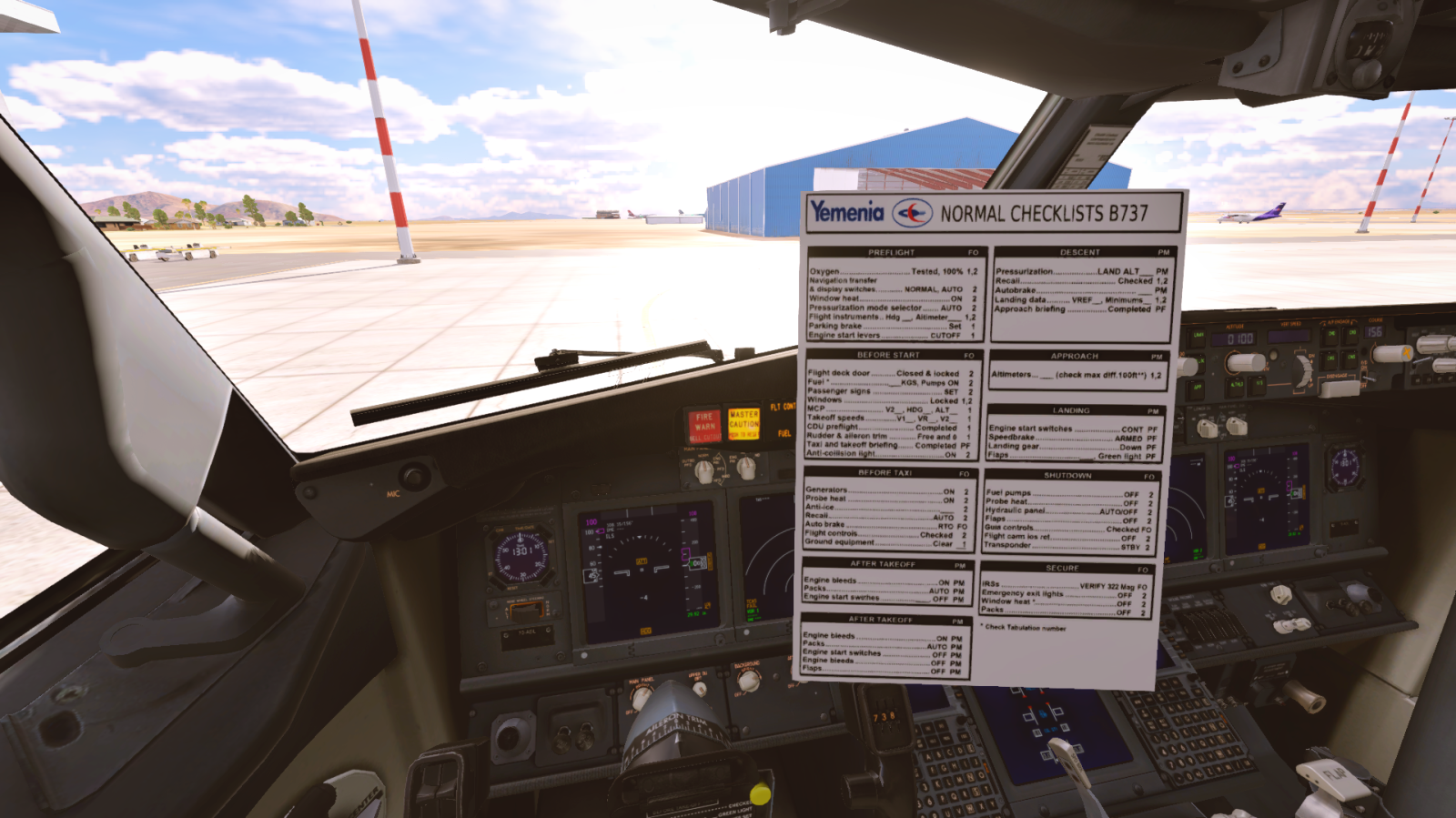 Yemenia Airways (70-ADL) - Zibo mod Boeing 737-800 [XP12] - Zibo