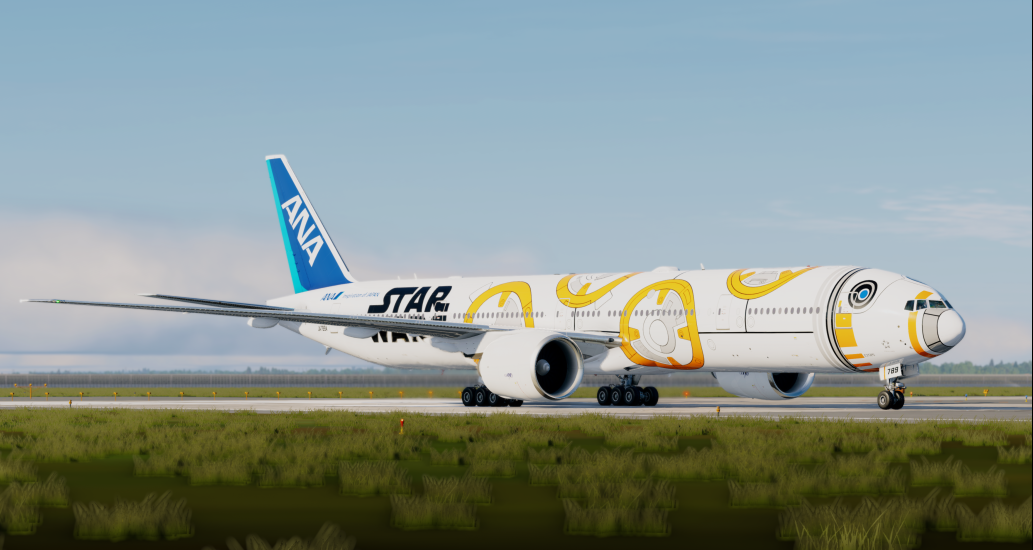 BB-8 ANA JET [STAR WARS LIVERY] ALL NIPPON AIRWAYS BY ZMXN - FF