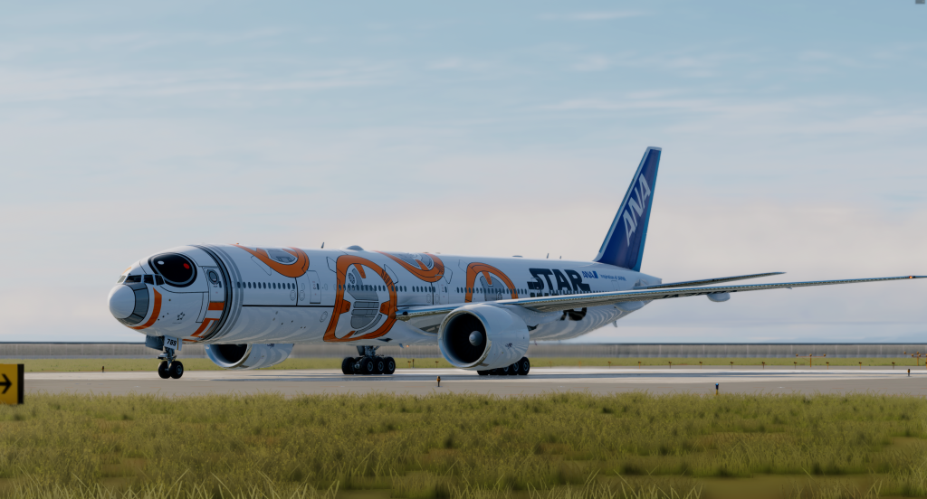 BB-8 ANA JET [STAR WARS LIVERY] ALL NIPPON AIRWAYS BY ZMXN - FF