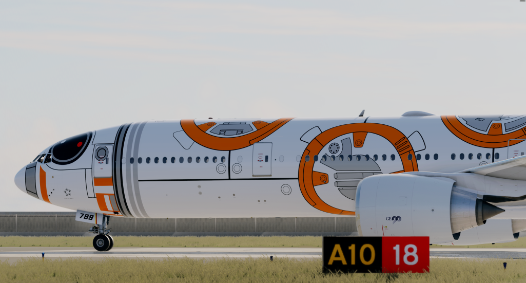 BB-8 ANA JET [STAR WARS LIVERY] ALL NIPPON AIRWAYS BY ZMXN - FF