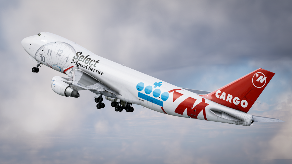 Northwest Cargo - N644NW - Select 3-Speed Service (for 747-200F
