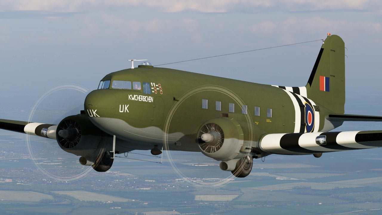 RAF Battle of Britain Memorial Flight 'Kwicherbichen' ZA947 for
