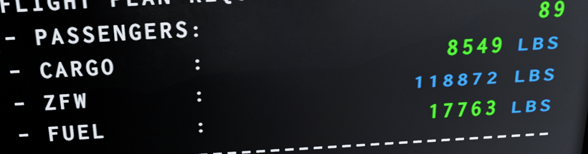 Airside services doesn't activate cargo correctly from loaded OFP