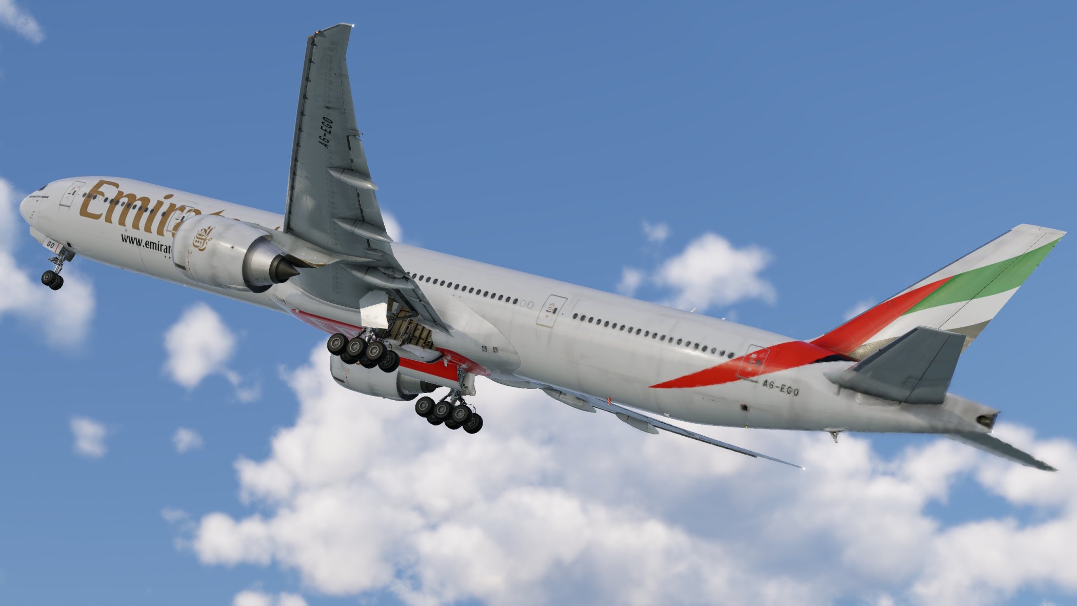 FF 777-300ER Emirates old Livery pack - FF 777 Ultimate - X-Plane