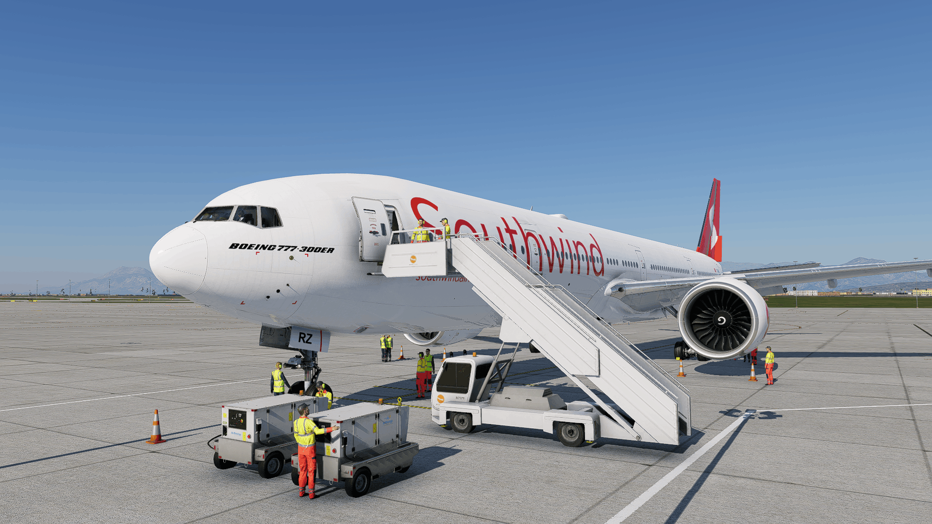 FlightFactor Boeing 777-300ER | Southwind Airlines Livery [TC-GRZ