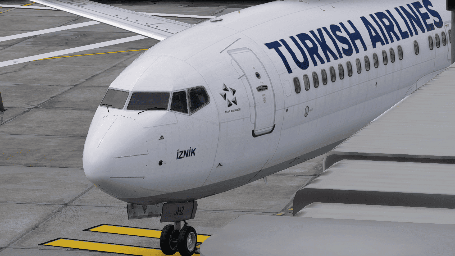 LevelUp Turkish Airlines 737-800 (TC-JHZ) - İZNİK - Other Aircraft