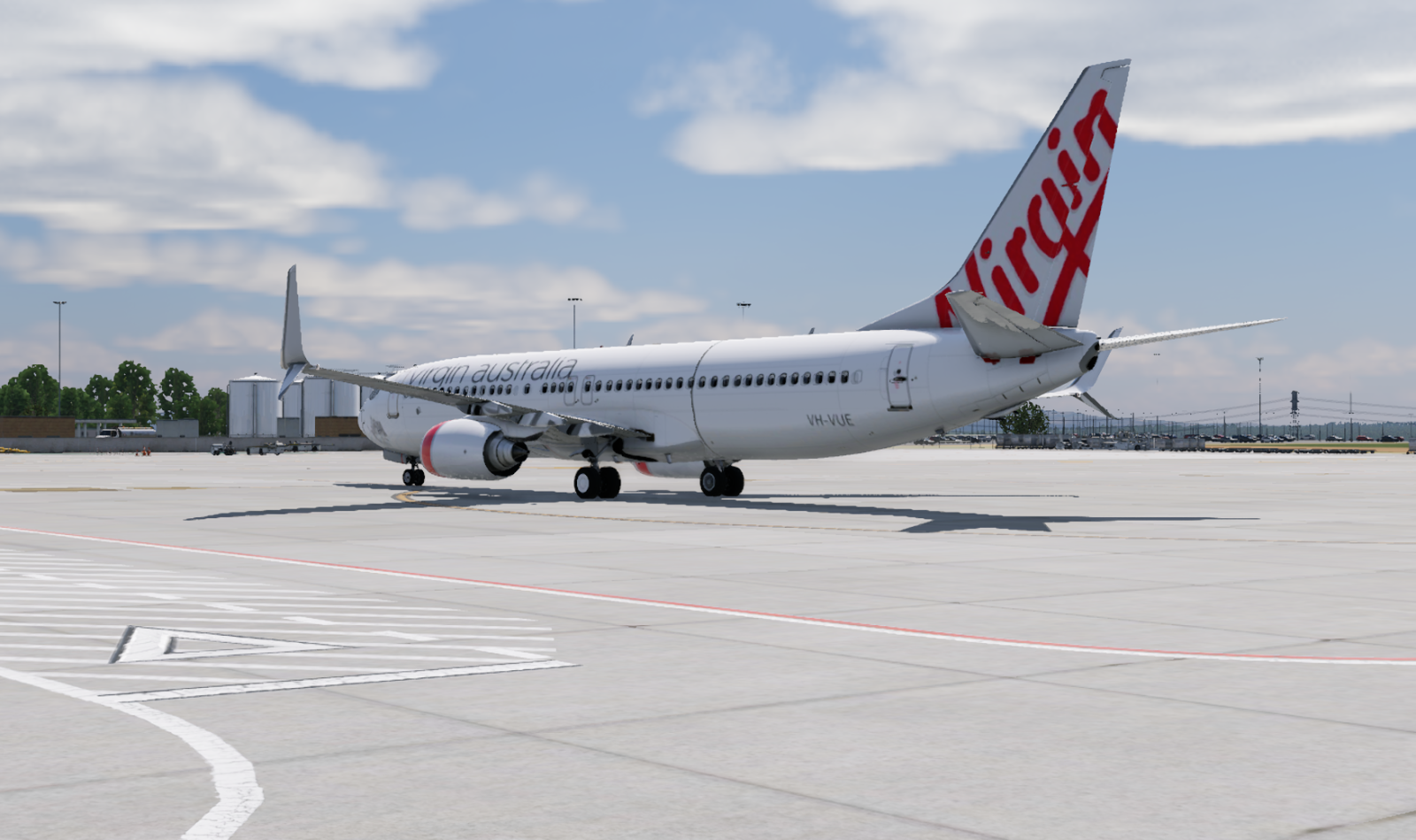 Virgin australia [VH-VUE ] B737-800 Levelup - Zibo 737 - X-Plane
