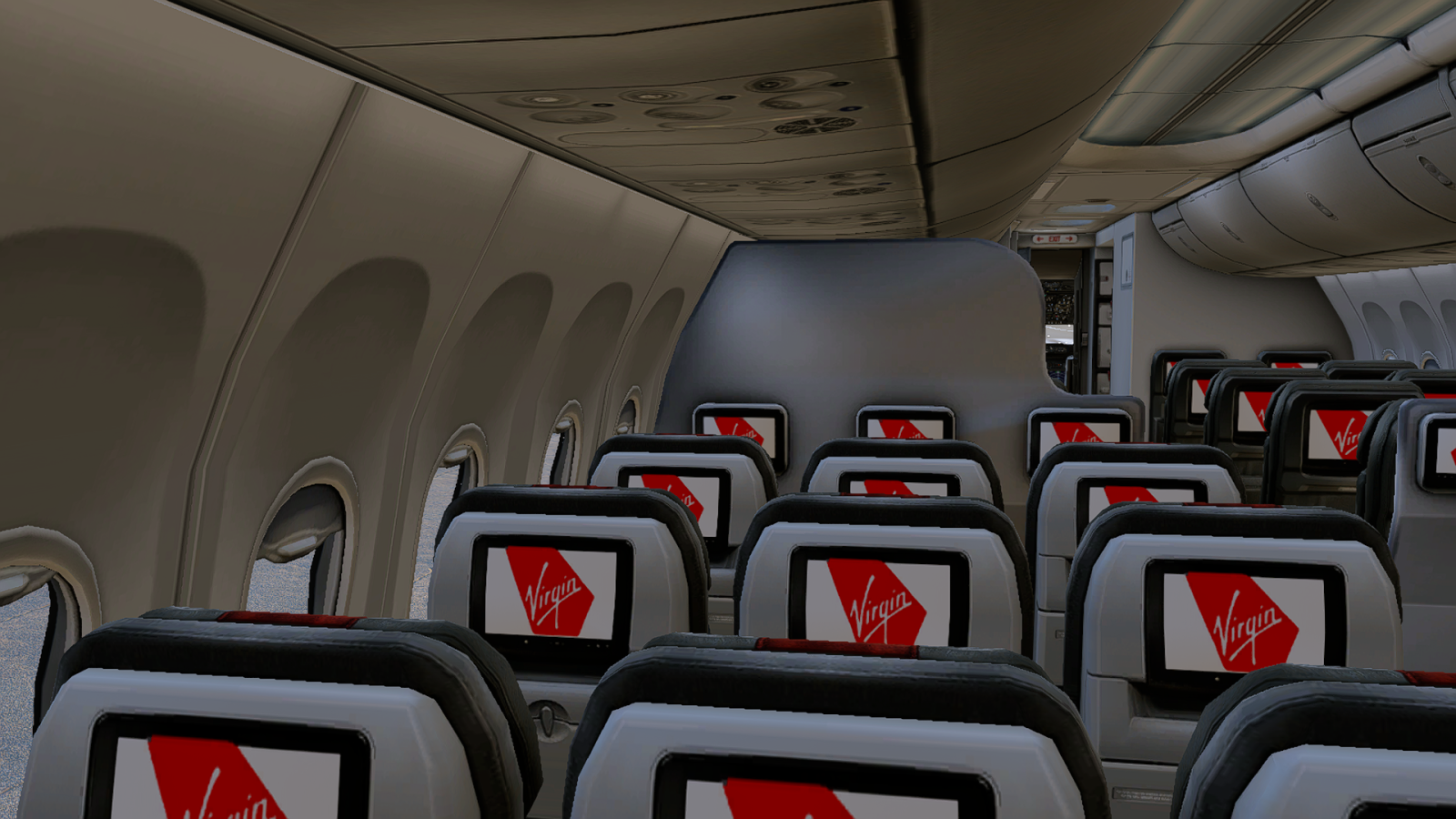 Virgin Australia Boeing 737 MAX 8 Zibo X-Plane Livery with Cabin
