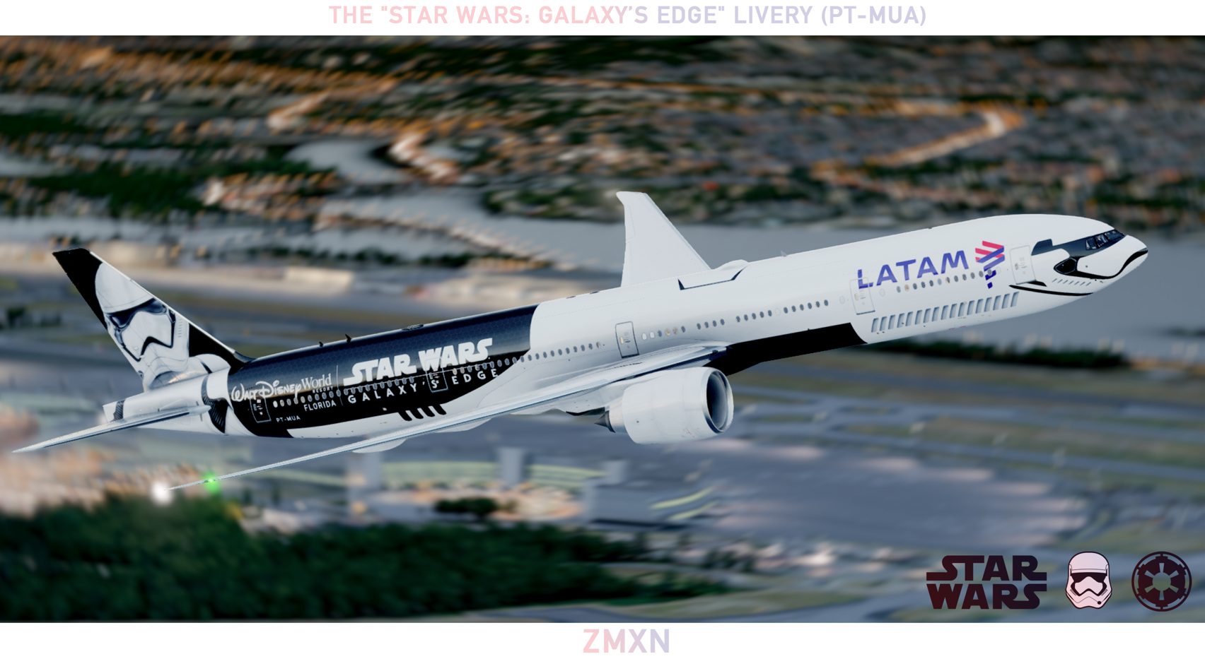 HAPPY STARWARS DAY🎉 PT-MUA [STORM TROOPER PLANE] BY ZMXN - FF 777