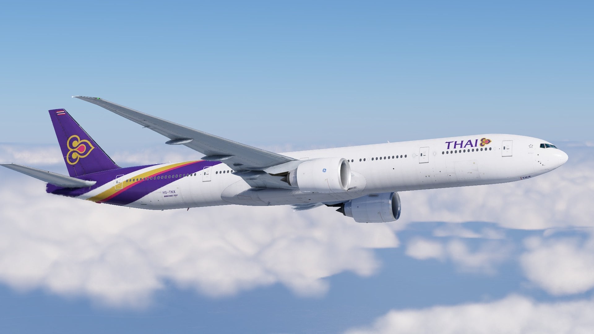 Thai Airways B777-300ER Liveries (HS-TKL / HS-TKX / HS-TTC) - FF