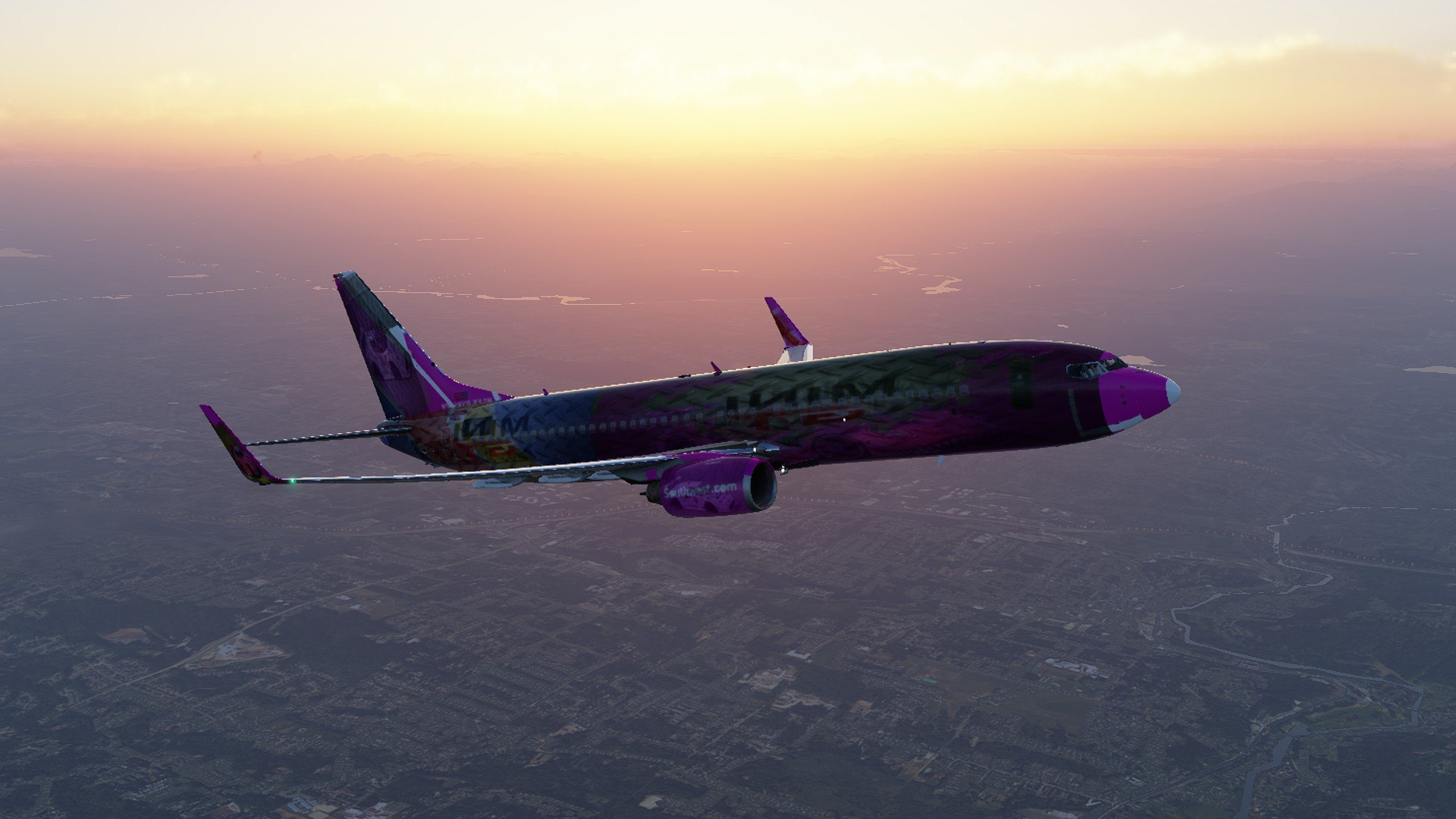 Default Southwest 737-800 Mini GT - Default X-Plane Aircraft - X