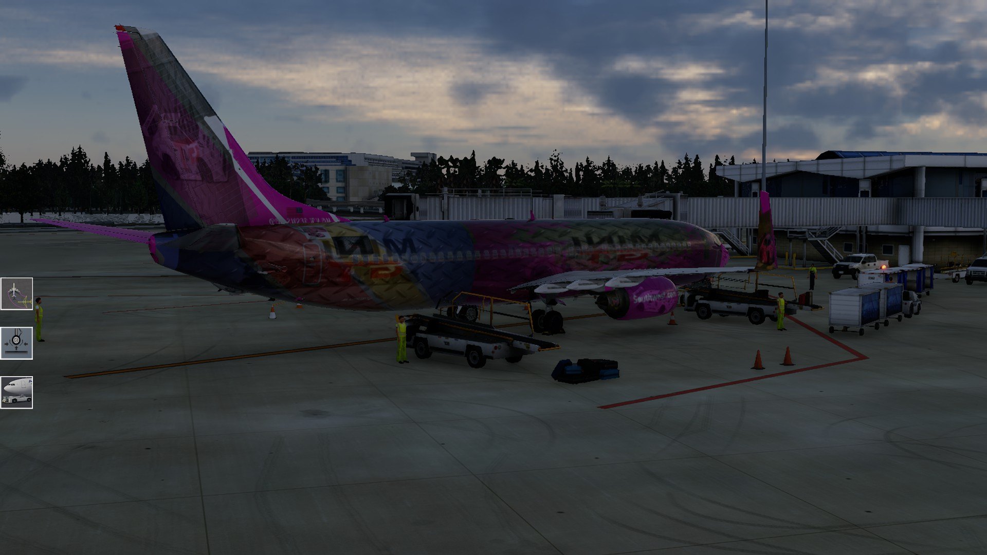 Default Southwest 737-800 Mini GT - Default X-Plane Aircraft - X