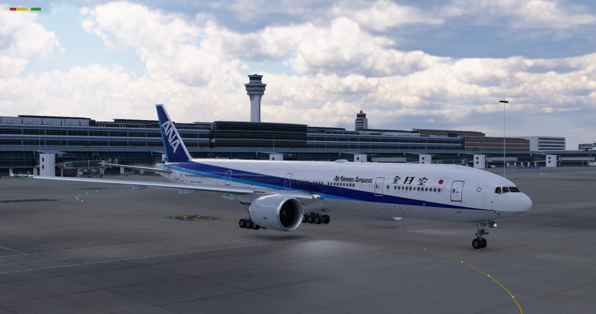 FlightFactor 777-300ER - All Nippon Airways (2005) - JA732A