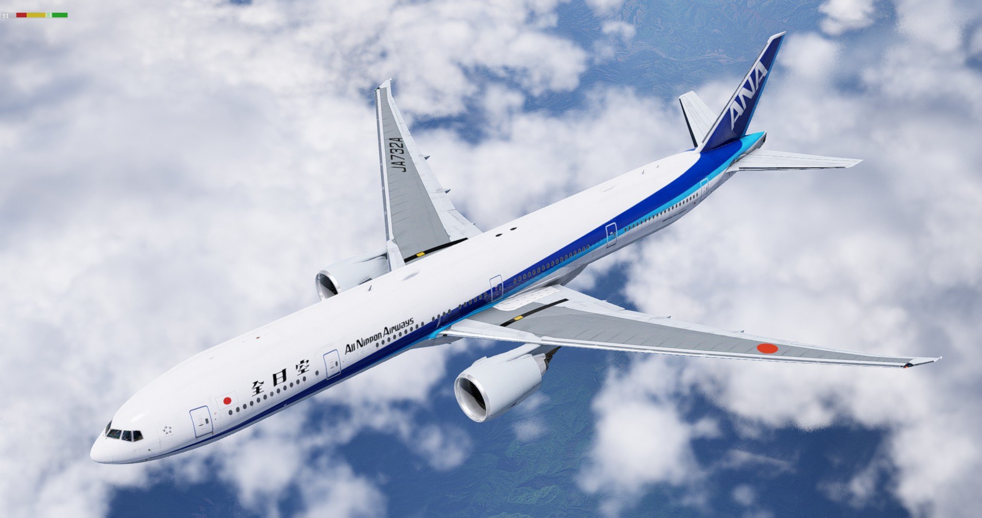 FlightFactor 777-300ER - All Nippon Airways (2005) - JA732A