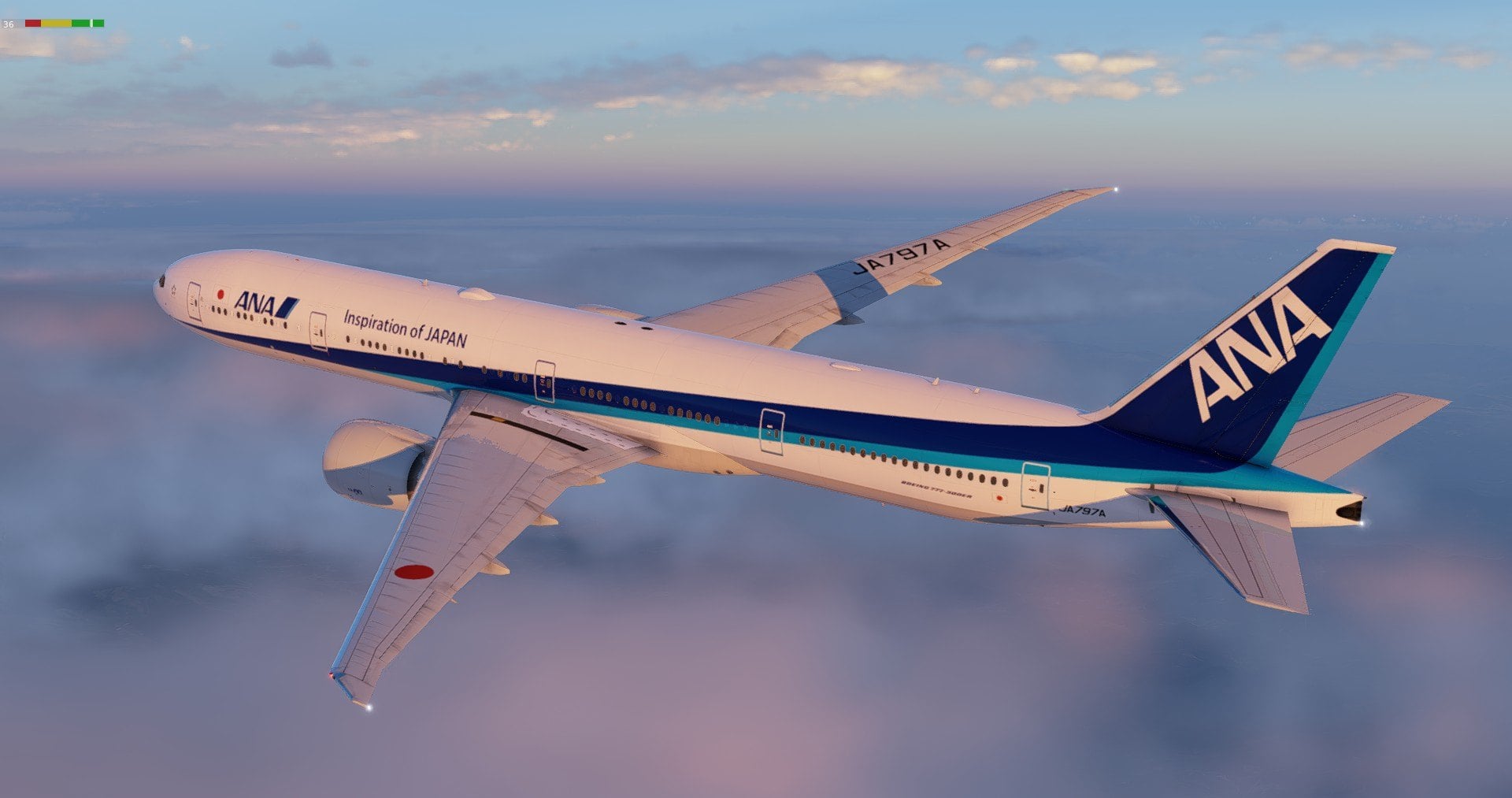 FlightFactor 777-300ER - All Nippon Airways Standard Liveries Pack