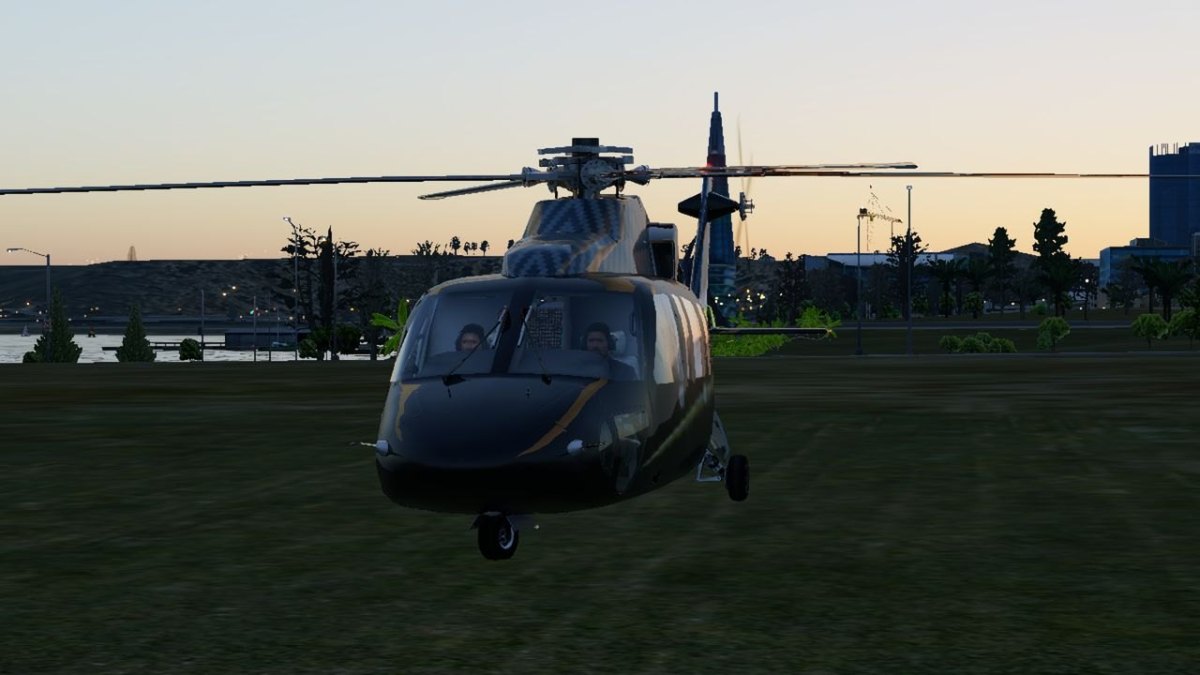 Display of FlexJet S-76s with new NML by Dmeddings. - ScreenShots