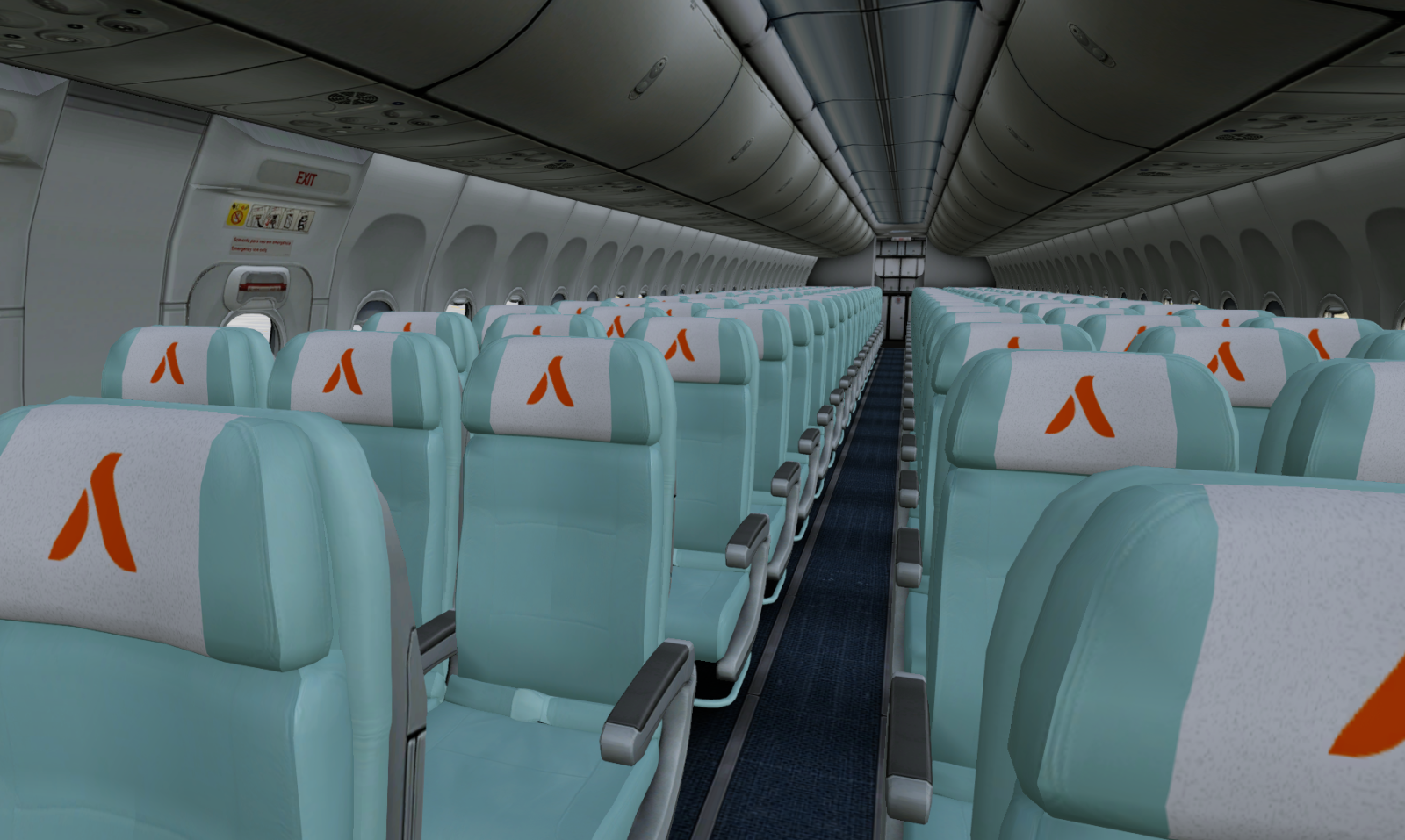 Max Team Design 737 Max 8 Akasa Air Livery Pack - Zibo 737 - X