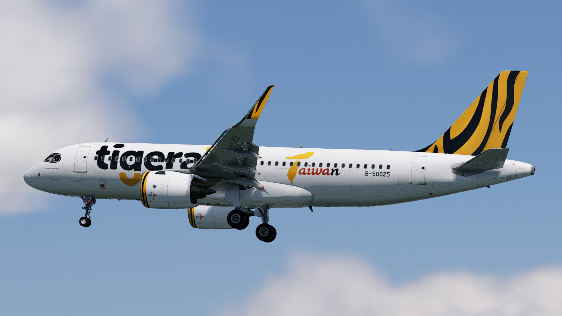 Tigerair Taiwan A320neo fleet pack Toliss A320 - Toliss A320 - X
