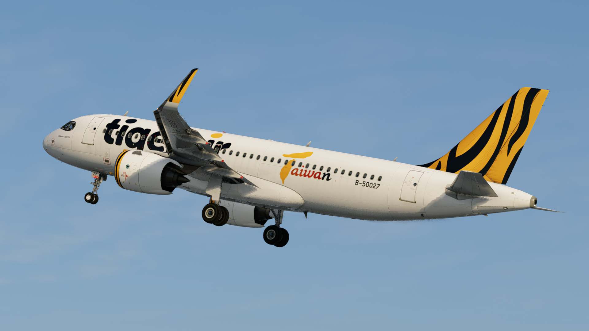 Tigerair Taiwan A320neo fleet pack Toliss A320 - Toliss A320 - X