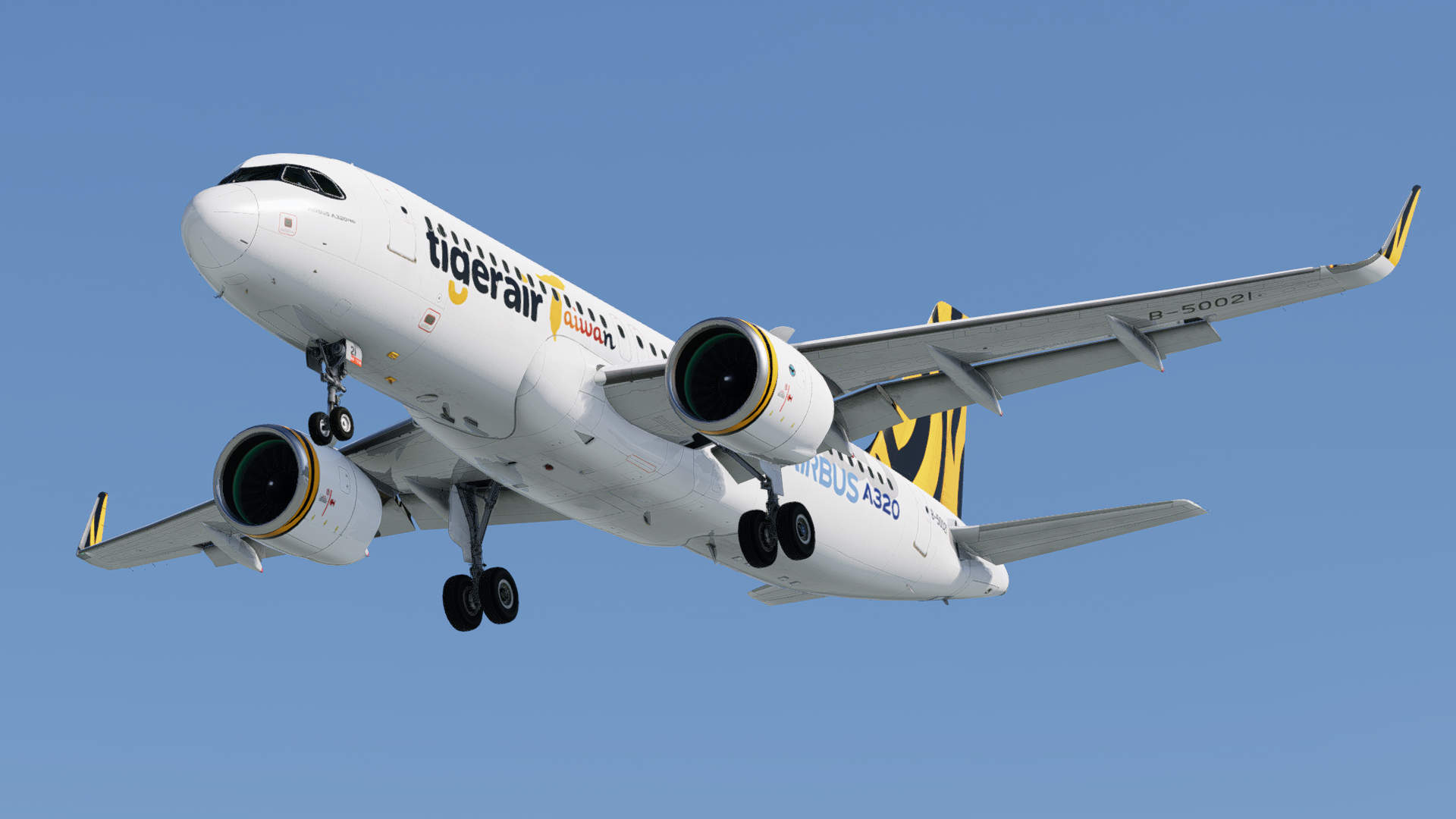 Tigerair Taiwan A320neo fleet pack Toliss A320 - Toliss A320 - X