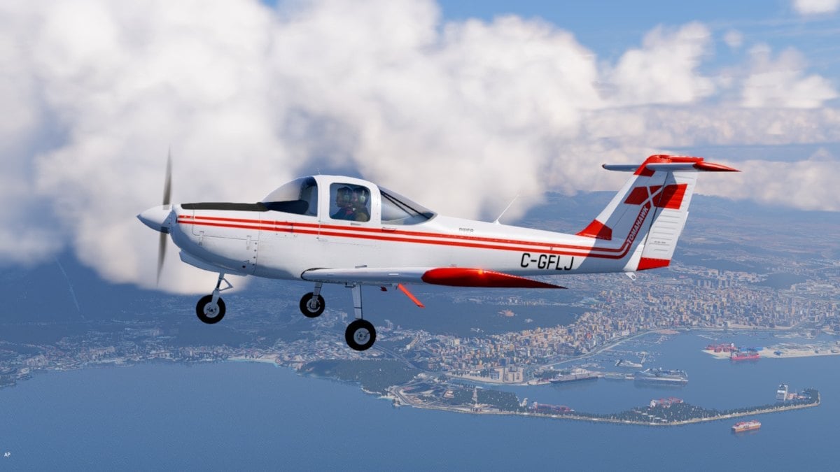 ぽわページ Piper PA-38 