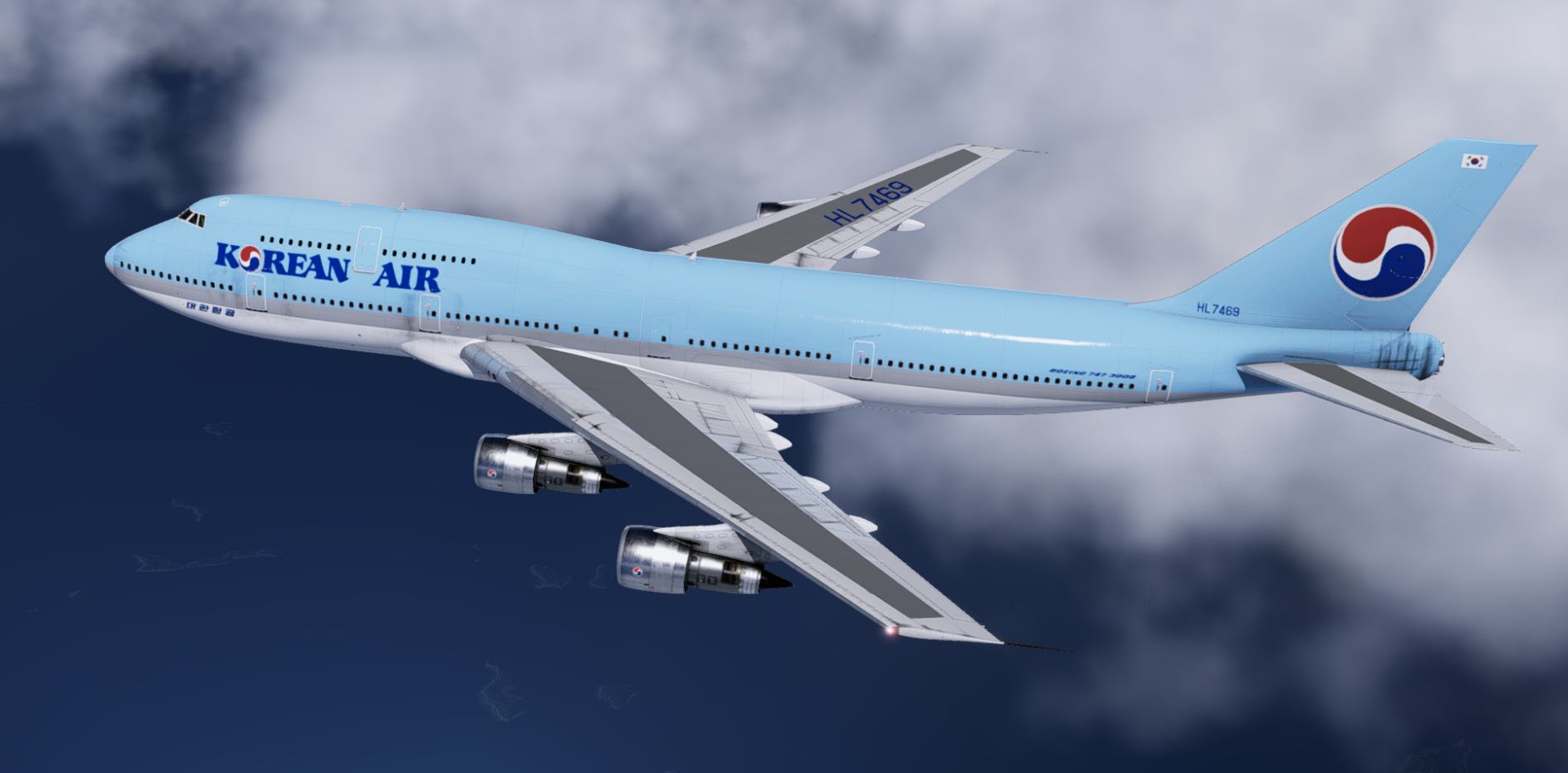 300 PW] Korean Air HL7469 - Felis Planes - X-Plane.Org Forum