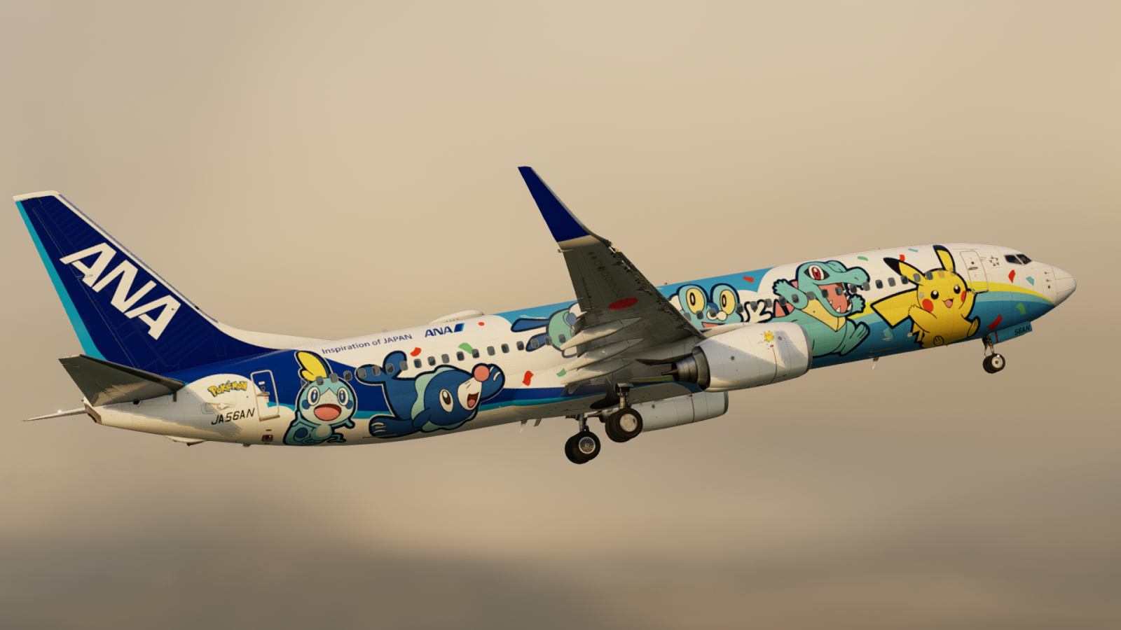 ANA Boeing 737-800 JA56AN 