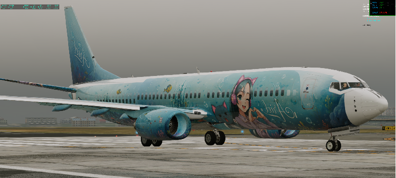 Ariel – Ocean Dream Edition | Zibo 737-800 - Zibo 737 - X-Plane