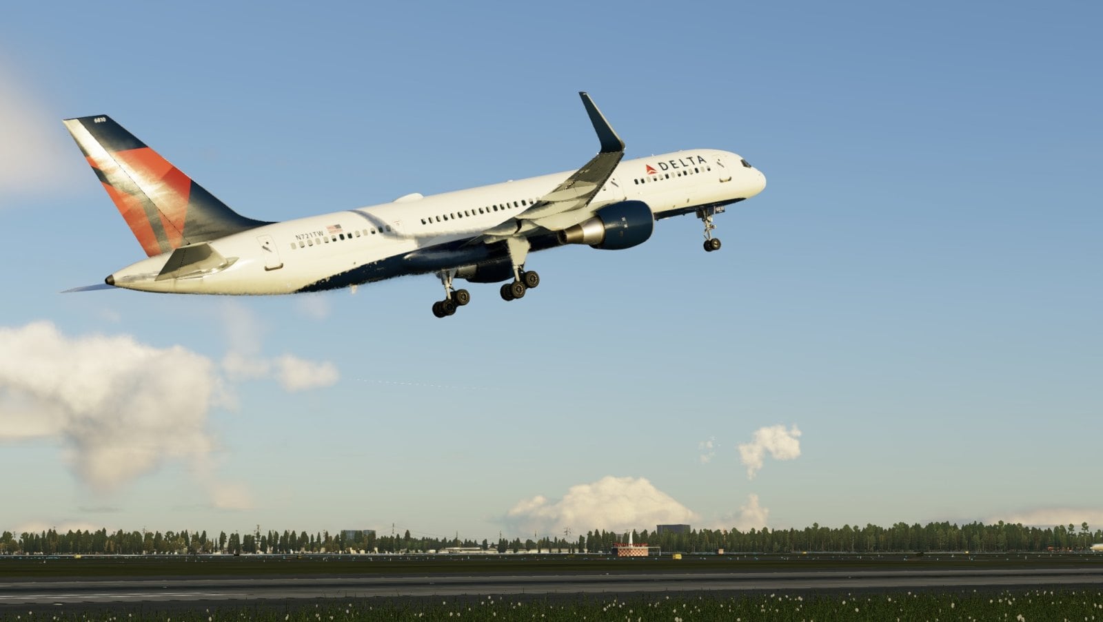 Delta Air Lines 757-231 N721TW Livery - FlightFactor - X-Plane.Org