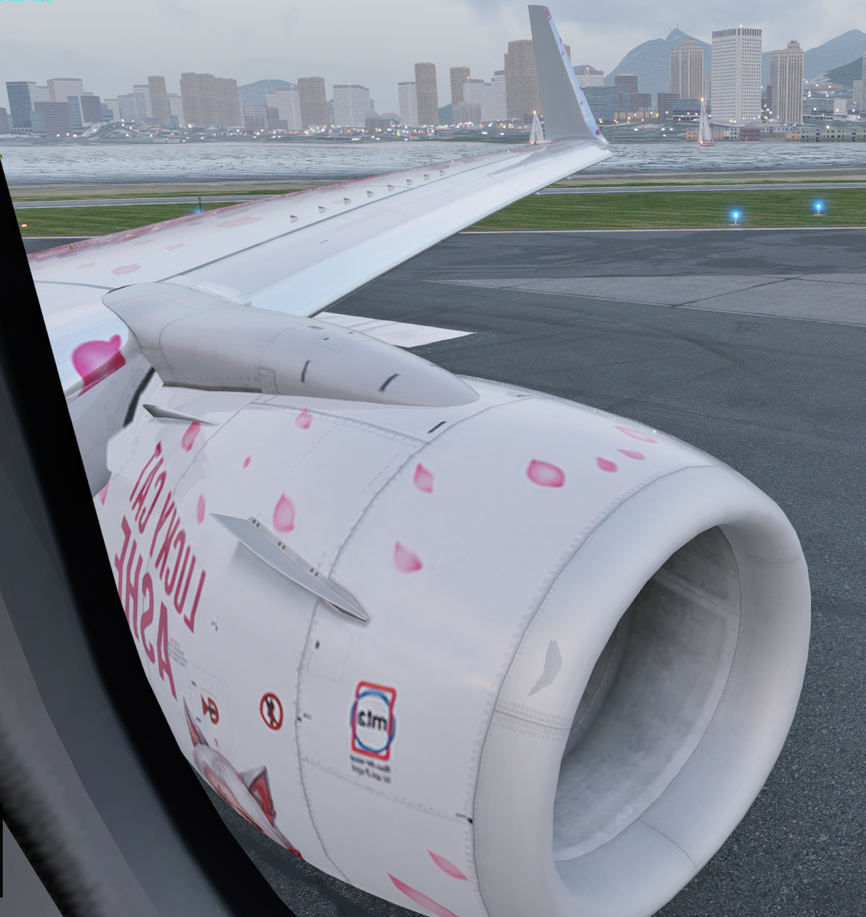 Lucky Cat Ashe – Sakura Edition | Zibo 737-800 - Zibo 737 - X