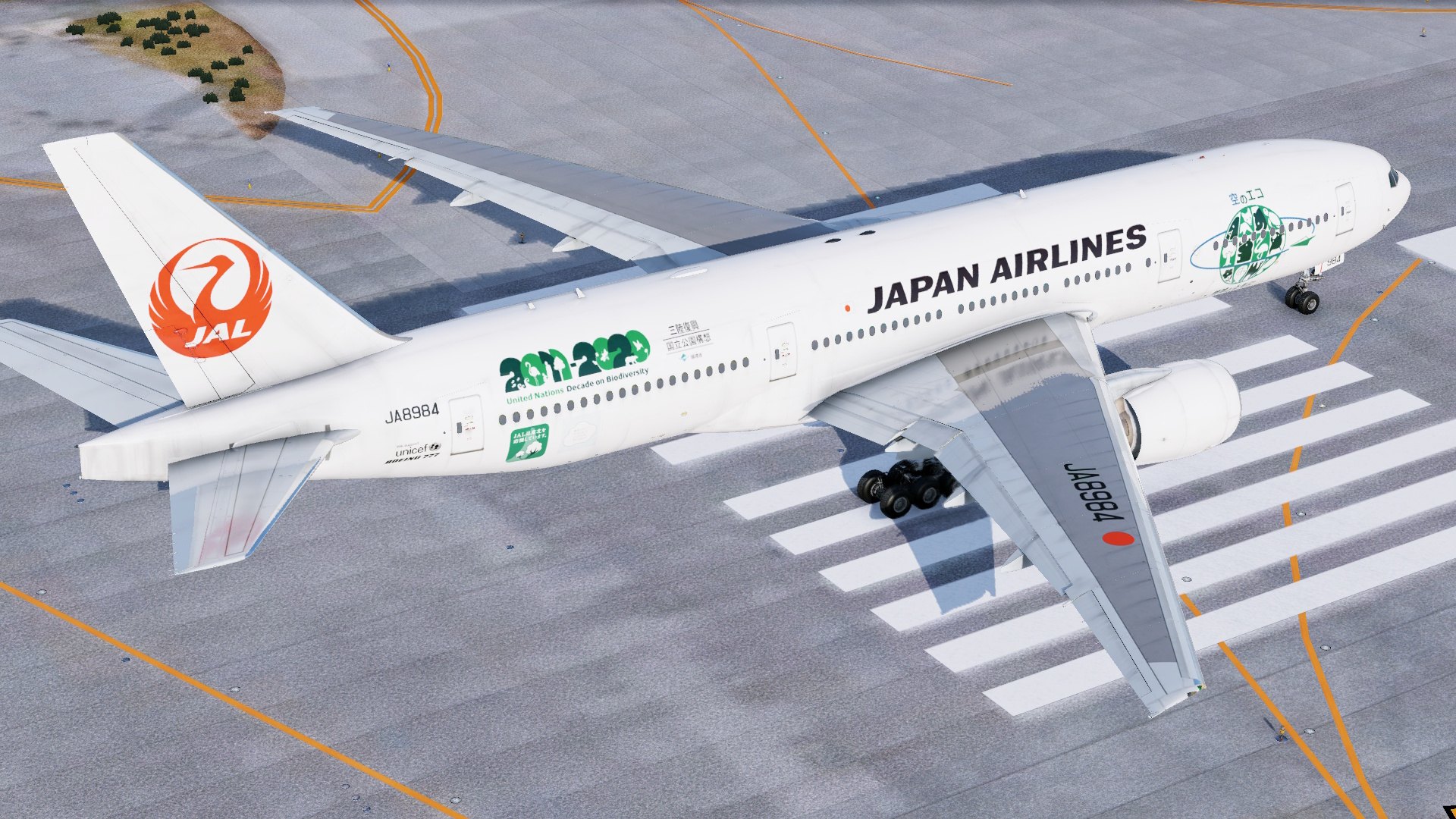 Japan Airlines B777-200 JA8984 [Eco Jet Nature] - FF 777 Ultimate