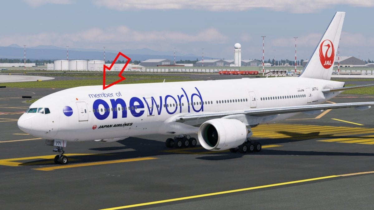 [美品]JAL B777-200 ONE WORLD塗装JA771J 1/200 Japan Airlines B777-200 JA771J [One World livery] - FF 777
