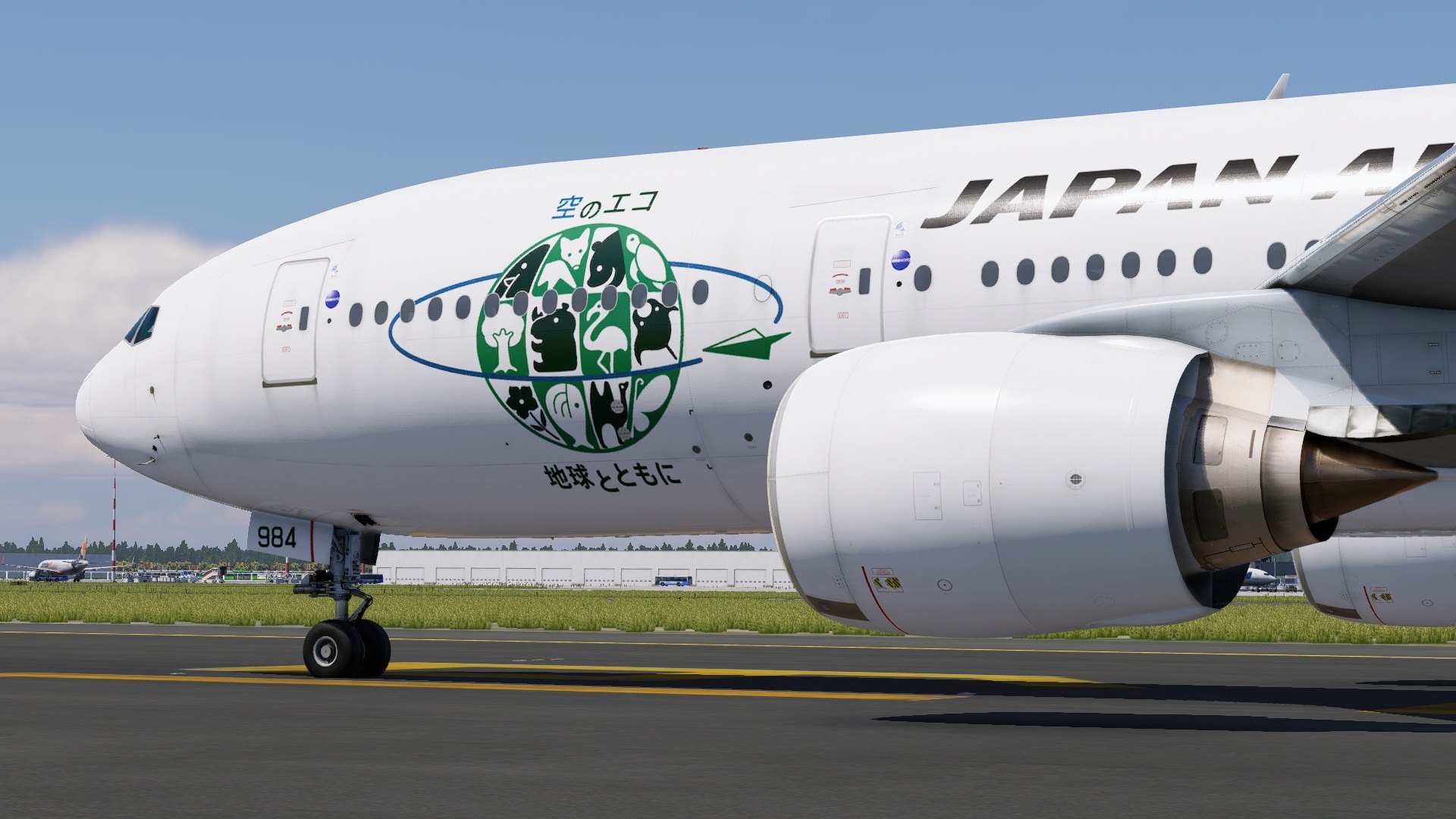 Japan Airlines B777-200 JA8984 [Eco Jet Nature] - FF 777 Ultimate