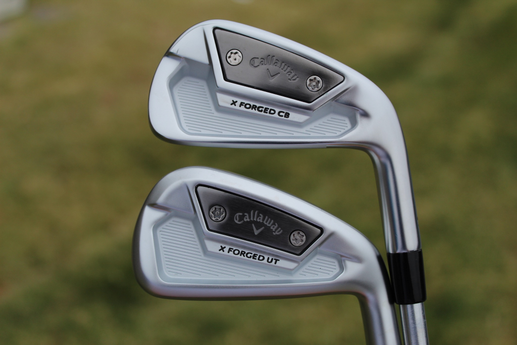 2021 Callaway Apex MB, X Forged CB, X Forged UT irons (in-hand