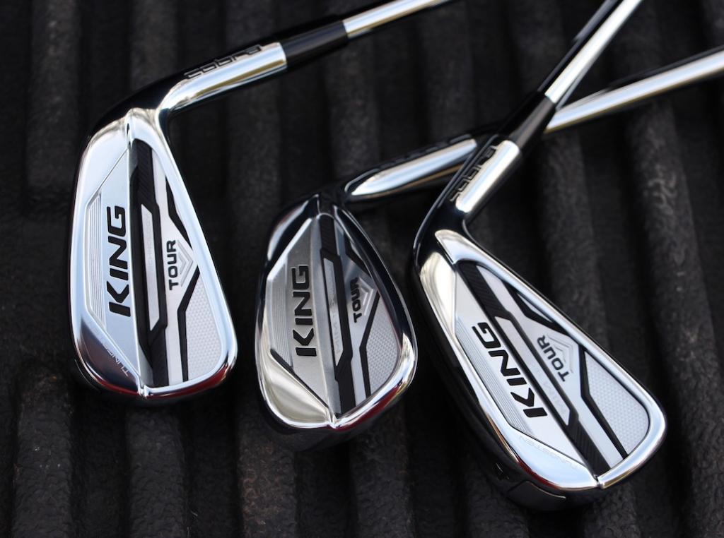 2021 Cobra King Tour irons with MIM technology (4, 7, PW in-hand