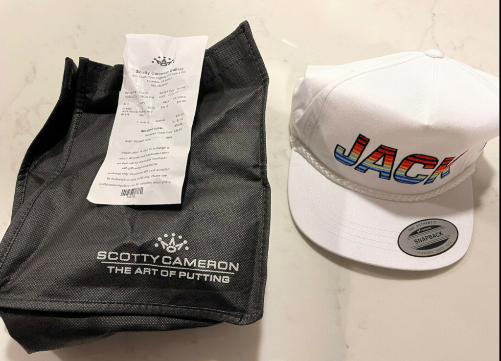 値下げ　Scotty Cameron スコッティキャメロン 激レア ロープハット Scotty Cameron 