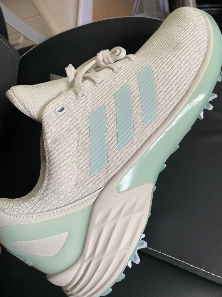 adidas gazelle silver green womens adidas Men's ZG21 Golf Shoes 8.5 Black Silver Grey Five main image 0