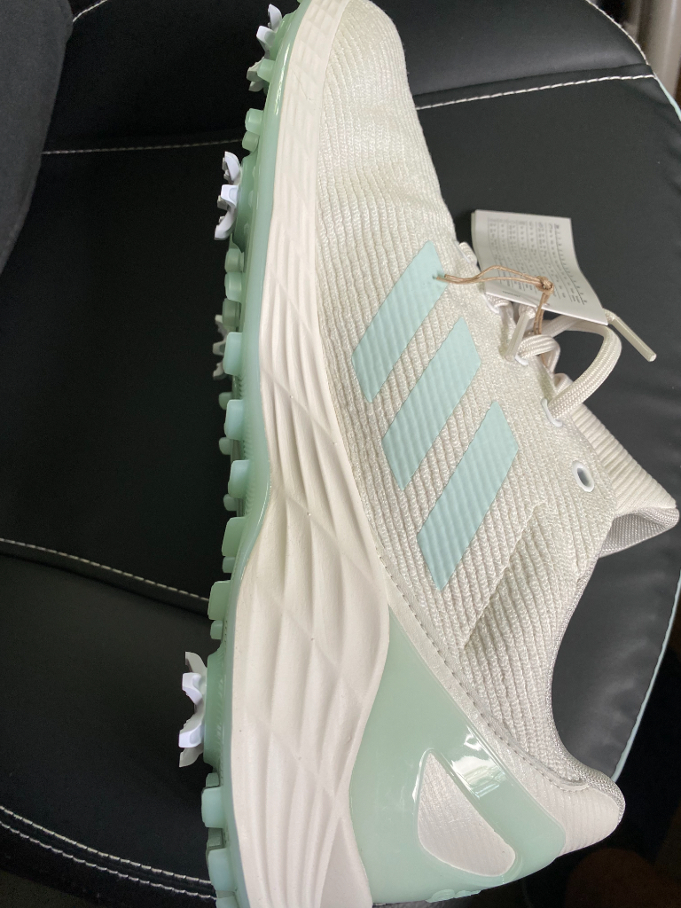 adidas gazelle silver green womens Adidas RetroCross Spikeless Golf Shoes Cloud White/Court Green/Cloud White