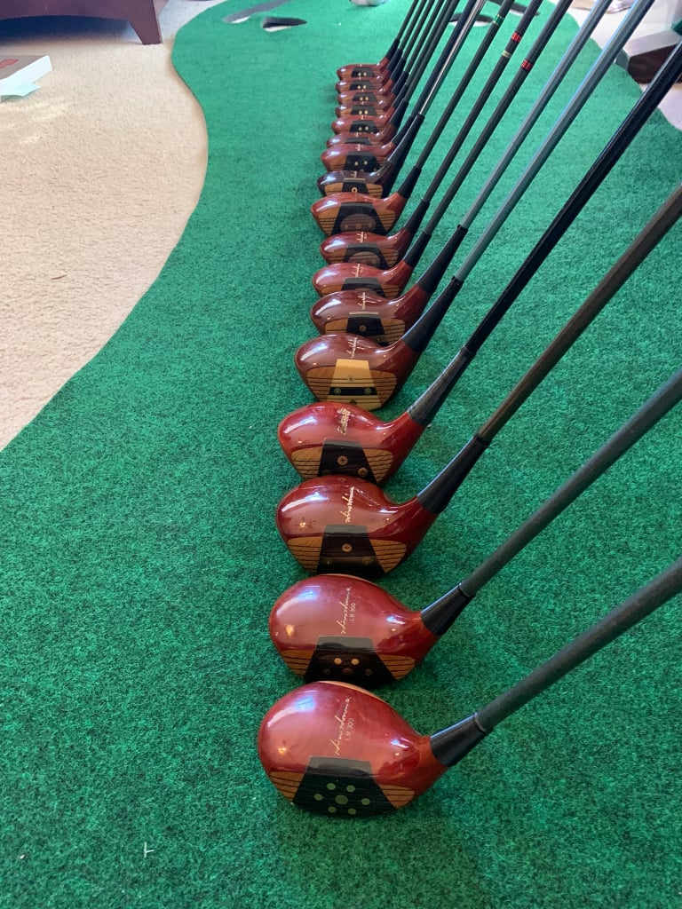 Hiro Honma Persimmon Woods - Hickory, Persimmon and Classic Clubs