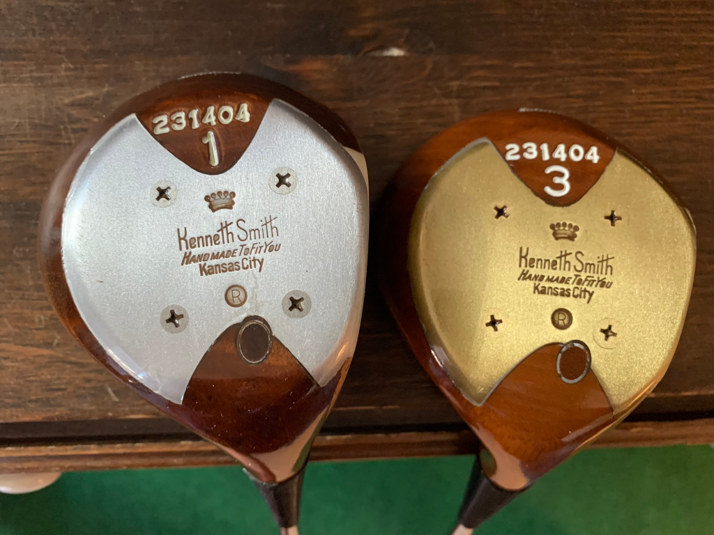 Kenneth Smith Persimmon - Hickory, Persimmon and Classic Clubs