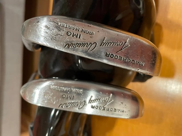 MacGregor Tommy Armour Silver Scot vintage blade putters - Hickory