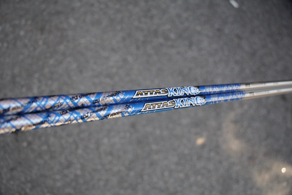 New UST Mamiya Attas King shafts and a 42