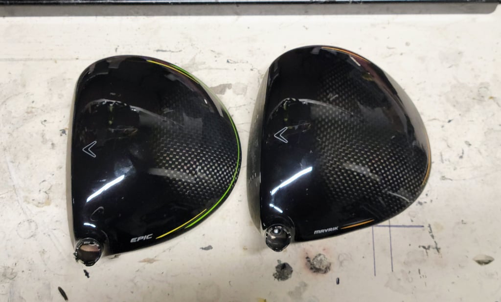 Callaway Mavrik wall of tour models - Equipment - GolfWRX