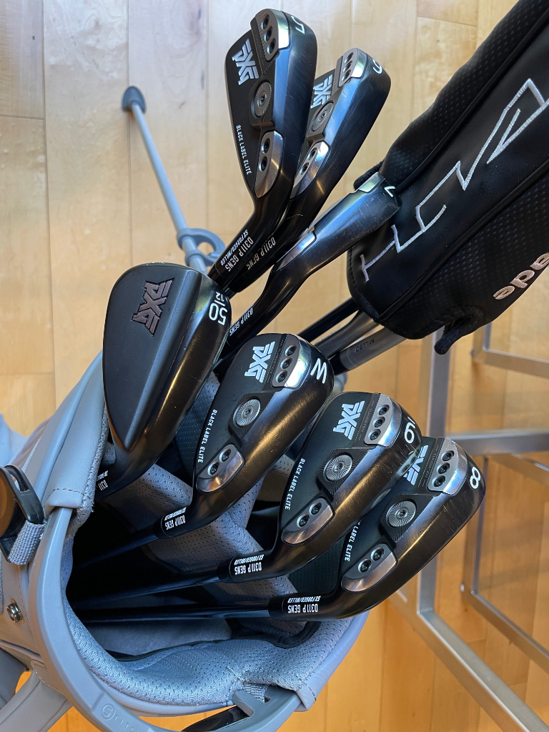 PXG 0311P Gen5 Black Label Elite 5-PW and Gap Wedge - For Sale