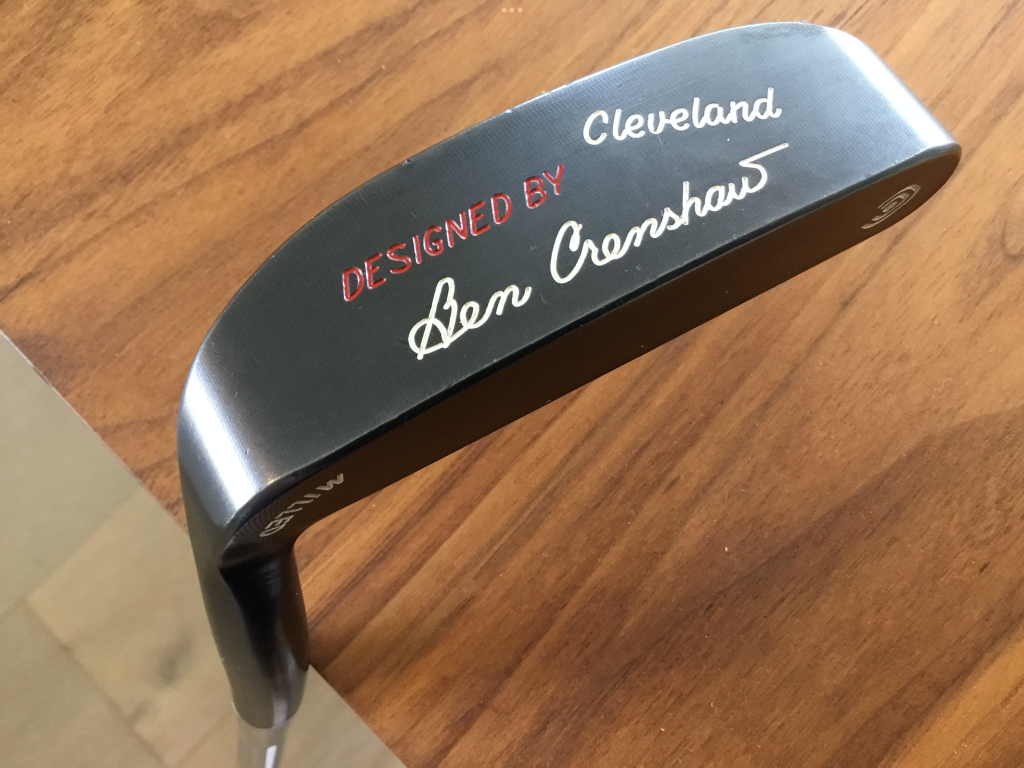 Cleveland Ben Crenshaw Designed By, milled carbon steel, black