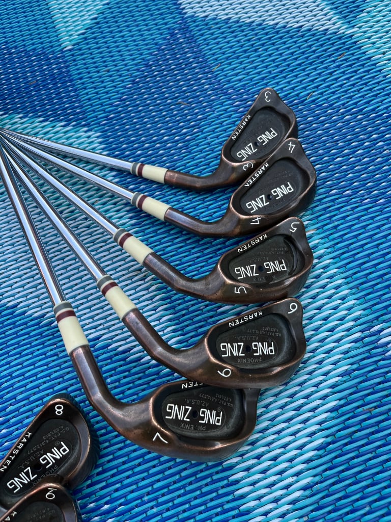 BeCu Pings with ferrules - What's In The Bag Photo Edition - GolfWRX