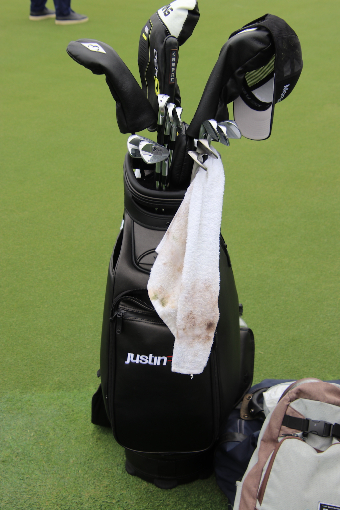 Justin Rose testing Srixon Z Forged II irons – 2024 Arnold Palmer