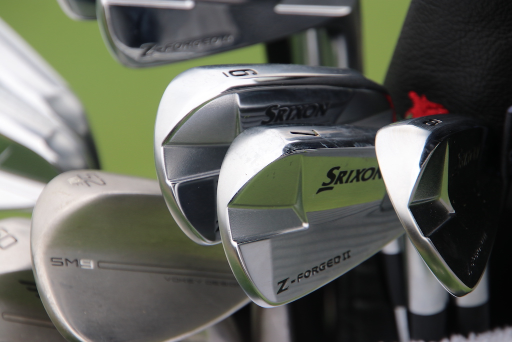 Justin Rose testing Srixon Z Forged II irons – 2024 Arnold Palmer