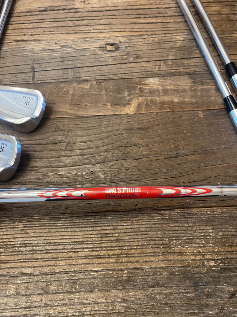 Miura CB-301 Forged Iron set 4-PW 1.5* Up Stiff Flex Nippon Modus